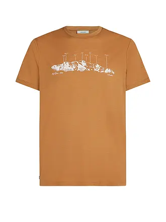 ICEBREAKER | Herren Funktionsshirt Massif Trail 150 Tech | senf